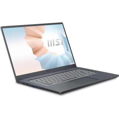 Ноутбук MSI Modern 15.6FHD IPS/Intel i5-1155G7/16/512F/Int/DOS/Carbon Gray (M15A11MU-840XUA)