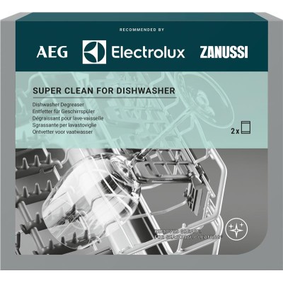 Обезжириватель Electrolux для посудомоечных машин, 2x100гр (M3DCP200)