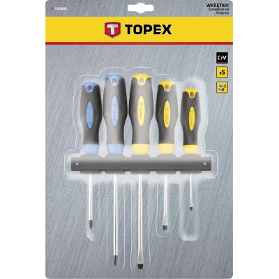Отвертки TOPEX, набор 5 ед. 