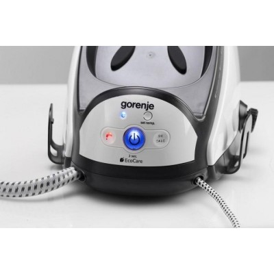 Парогенератор Gorenje SGH2400BBSUPREME /2400 Вт/ керамич. подошва/ самоочистка/автоотключ/вертик. 