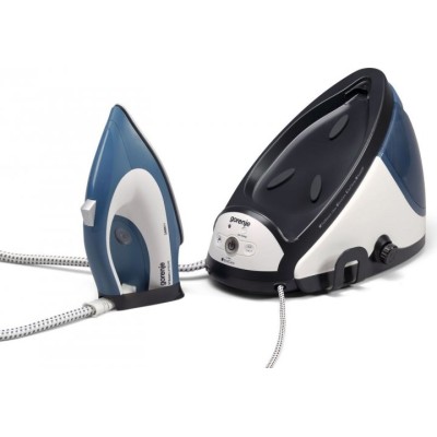 Парогенератор Gorenje SGH2400BBSUPREME /2400 Вт/ керамич. подошва/ самоочистка/автоотключ/вертик. 