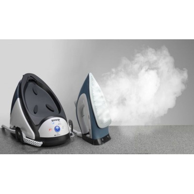 Парогенератор Gorenje SGH2400BBSUPREME /2400 Вт/ керамич. подошва/ самоочистка/автоотключ/вертик. 