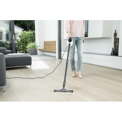 Пароочиститель Karcher SC 1 EasyFix Premium, 1200Вт, 200мл, 3Бар, бело-черный (1.516-375.0)