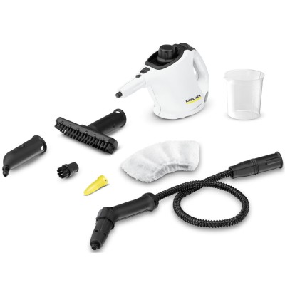 Пароочиститель Karcher SC 1 Premium, 1200Вт, 200мл, 3Бар, бело-черный (1.516-360.0)