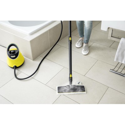 Пароочиститель Karcher SC 2 Deluxe EasyFix, 1500Вт, 1000мл, 3.2Бар, желтый (1.513-243.0)