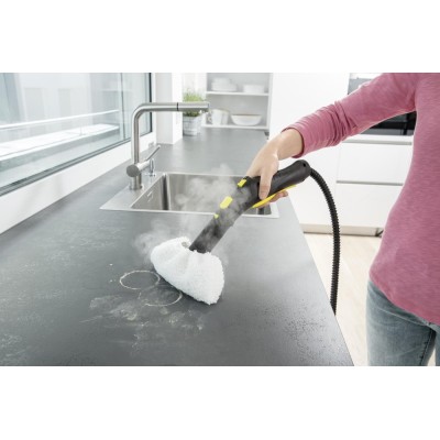 Пароочиститель Karcher SC 2 Deluxe EasyFix, 1500Вт, 1000мл, 3.2Бар, желтый (1.513-243.0)