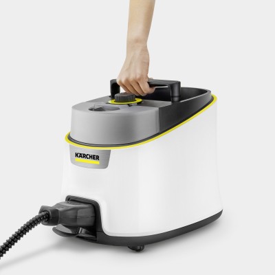 Пароочиститель Karcher SC 4 Deluxe EasyFix Iron Premium 2200 Вт, 1300мл, 4Бар, бело-черный (1.513-281.0)