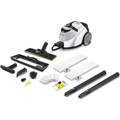 Пароочиститель Karcher SC 5 EasyFix Premium Iron Plug, 2200 Вт, 2000мл, 4.2Бар, бело-черный (1.512-550.0)