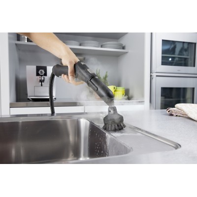 Пароочиститель Karcher SC 5 EasyFix Premium Iron Plug, 2200 Вт, 2000мл, 4.2Бар, бело-черный (1.512-550.0)