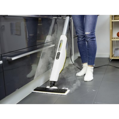 Пароочиститель Karcher швабра SC 3 Upright EasyFix Premium, 1600Вт, 500мл, 3Бар, белый (1.513-320.0)