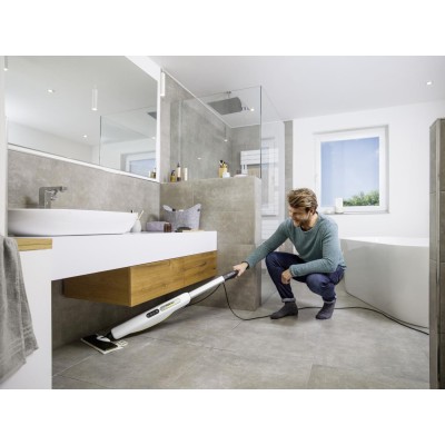 Пароочиститель Karcher швабра SC 3 Upright EasyFix Premium, 1600Вт, 500мл, 3Бар, белый (1.513-320.0)