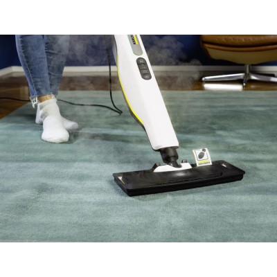 Пароочиститель Karcher швабра SC 3 Upright EasyFix Premium, 1600Вт, 500мл, 3Бар, белый (1.513-320.0)
