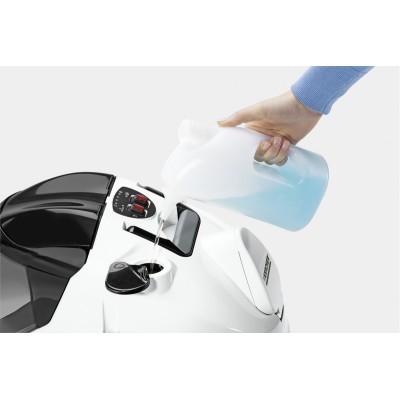 Купити Паропылесос Karcher SV 7, 2200Вт, влажная уборка, вода -0.45л, HEPA, обработка паром, бело-черный (1.439-490.0)