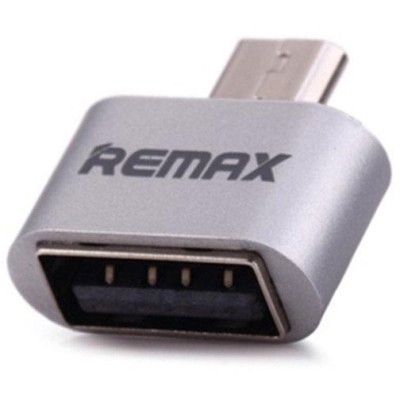 Переходник Remax OTG Micro-USB RA-OTG Silver