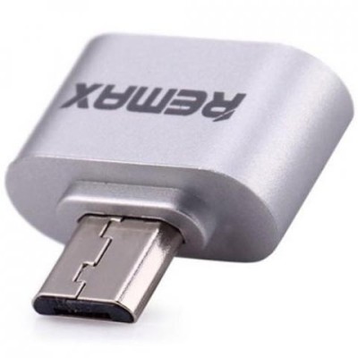 Переходник Remax OTG Micro-USB RA-OTG Silver