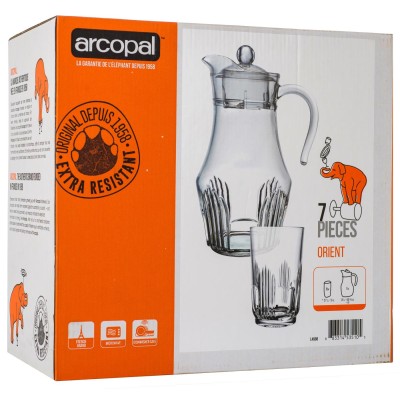 Питний набір ARCOPAL ORIENT /НАБІР/ 7 пр. д/напоїв (L4986) Питний набір ARCOPAL ORIENT /НАБІР/ 7 пр. д/напоїв (L4986)