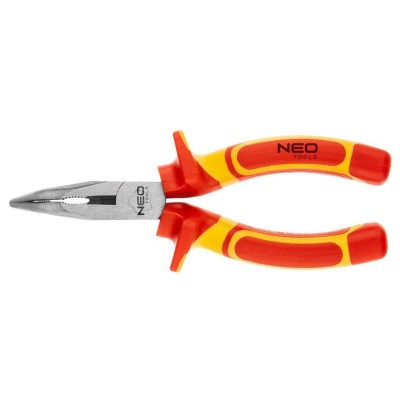 Купити Плоскогубцы NEO изогнутые 160 мм, 1000 В, CrV, полированные (01-227)
