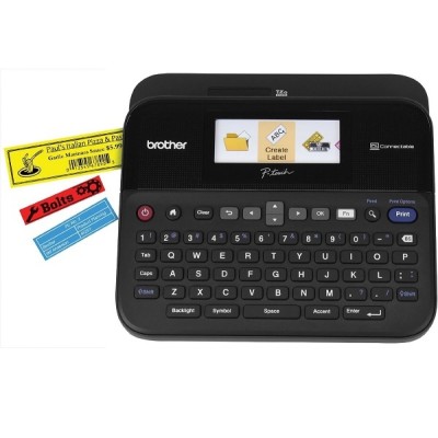 Принтер для печати наклеек Brother P-Touch PT-D600 в кейсе (PTD600VPR1)