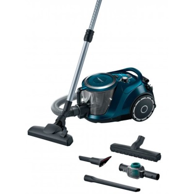 Пылесос Bosch контейнерный, 600Вт, конт пыль -2.4л, НЕРА13, синий (BGS41FAM)