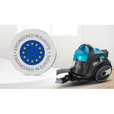 Пылесос Bosch контейнерный, 700Вт, конт пыль -1.5л, НЕРА14, черный (BGS05X240)