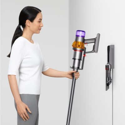 Пылесос DYSON беспроводный V15 Detect Absolute, 240 аВт, конт пыль -0,76л, автон. раб. 