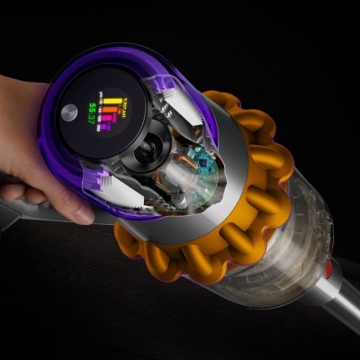 Пылесос DYSON беспроводный V15 Detect Absolute, 240 аВт, конт пыль -0,76л, автон. раб. 