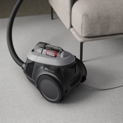 Пылесос Electrolux контейнерный, 700Вт, конт пыль -1,6л, HEPA12, 6 насадок, серый (EL61A4UG)