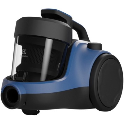 Пылесос Electrolux контейнерный, 800Вт, конт пыль -1.3л, HEPA12, 4 насадки, синий (ECC21-4SB)