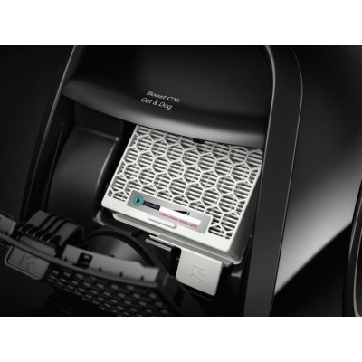 Пылесос Miele контейнерный, 890Вт, сухая уборка, конт пыль -1л, HEPA AirClean, Технология Vortex, турбощетка STB 306, черный (41