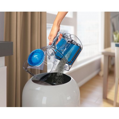 Пылесос Philips контейнерный 3000 series , 900Вт, конт пыль -1,5л, НЕРА, турбощётка, черно-зеленый (FC9334/09)