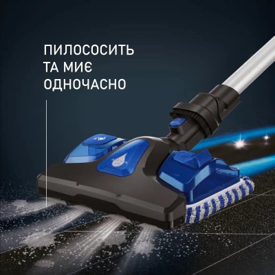 Пылесос Rowenta беспроводный X-Force 9.6 Aqua Alnimal, 250Вт, влажная уборка, конт пыль -0.4л, автон. раб. 