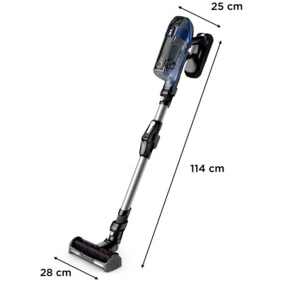 Пылесос Rowenta беспроводный X-Force Flex 14.60 Aqua Docking, 200Вт, влажная уборка, конт пыль -0.9л, автон. раб. 