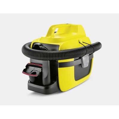 Пылесос хозяйственный Karcher WD 1 Compact Battery, 18В, 7л, 1.2м, 3.14 кг, SOLO (1.198-300.0)