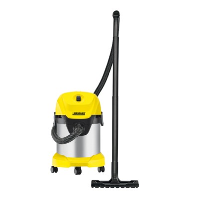 Пылесос хозяйственный Karcher WD 3 P PREMIUM EU-I, 1000 Вт, 17л, 4м, 5.96 кг (1.629-891.0)