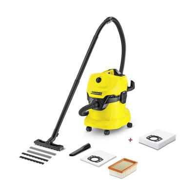 Пылесос хозяйственный Karcher WD 4 + мешки (9.611-150.0)