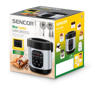 Рисоварка Sencor SRM0650SS/0.6 л./350 Вт. 