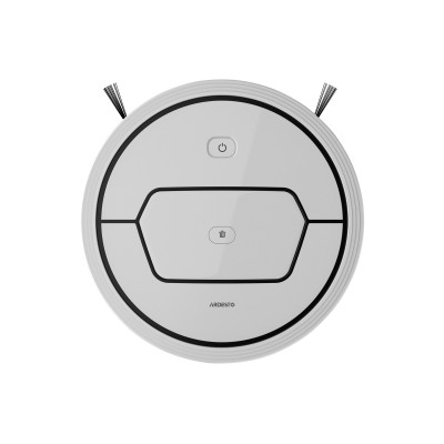 Робот-пылесос Ardesto контейнерный SAM Series, 25Вт, h8.2х32.5см, влажная уборка, конт пыль -0.4л, вода -0.11л, автон. раб. 