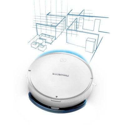 Робот-пылесос Rowenta Explorer Serie 50, 1500ПАВт, h8см, влажная уборка, конт пыль -0.44л, вода -0.11л, автон. раб. 