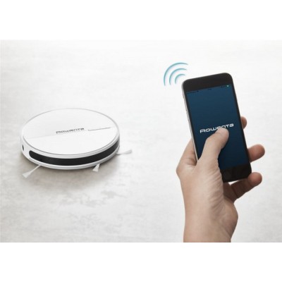 Купити Робот-пылесос Rowenta Explorer Serie 60, 23000ПАВт, h6см, влажная уборка, конт пыль -0.4л, вода -0.11л, автон. раб. 