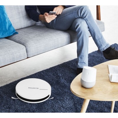 Купити Робот-пылесос Rowenta Explorer Serie 60, 23000ПАВт, h6см, влажная уборка, конт пыль -0.4л, вода -0.11л, автон. раб. 