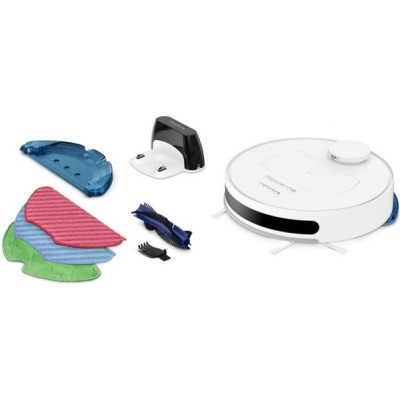 Робот-пылесос ROWENTA X-plorer Serie 75, 2700ПАВт, h10.3см, влажная уборка, конт пыль -0.4л, вода -0.9л, автон. раб. 