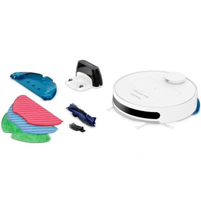 Робот-пылесос ROWENTA X-plorer Serie 75, 2700ПАВт, h10.3см, влажная уборка, конт пыль -0.4л, вода -0.9л, автон. раб. 