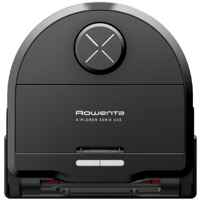 Робот-пылесос Rowenta моющий X-Plorer Serie 220, 5600ПаВт, h9.7см, 0.35л, влажная уборка, мешок-0.35л, конт пыль -0.22л, автон. 