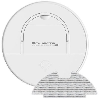 Робот-пылесос Rowenta моющий X-PLORER S130AI Standard , 2700ПаВт, h8см, влажная уборка, мешок-0,5л, конт пыль -0,15л, автон. раб