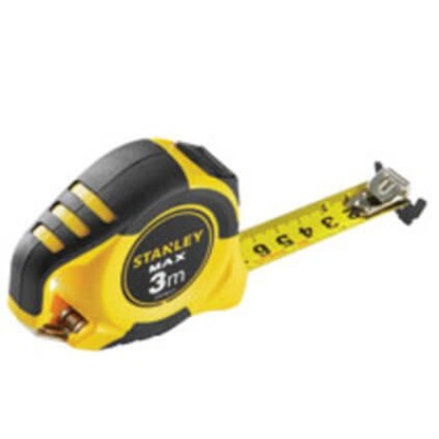 Купити Рулетка 3мх19мм Stanley "MAX" двусторонняя разметка ленты в обрезиненом корпусе магнитная (STHT0-36121)