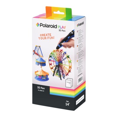 Ручка 3D Polaroid PLAY, PLA Filament 4x15g (4*5m) (PL-2000-00)