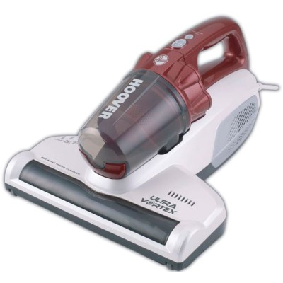 Ручной пылесос Hoover MBC500UV 011 0.3л/500вт/ УФ-лампа/циклон/турбощетка/Красный-Белый (MBC500UV011)