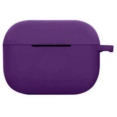 Силиконовый футляр New с карабином для наушников Airpods Pro Фиолетовый / Grape