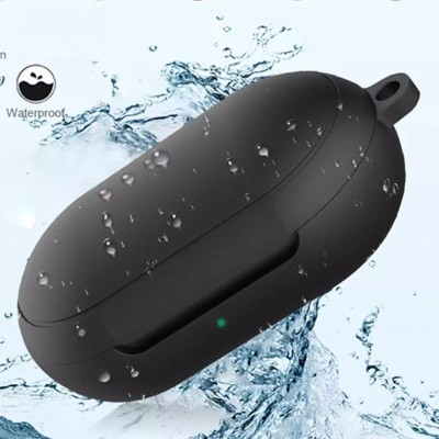 Силиконовый футляр для наушников Samsung Galaxy Buds / Buds Plus Черный