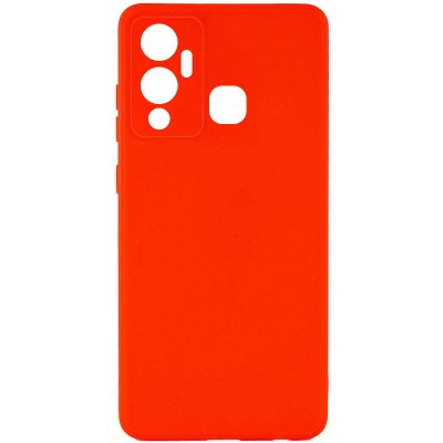 Купити Силиконовый чехол Candy Full Camera для Infinix Hot 12 Play Красный / Red